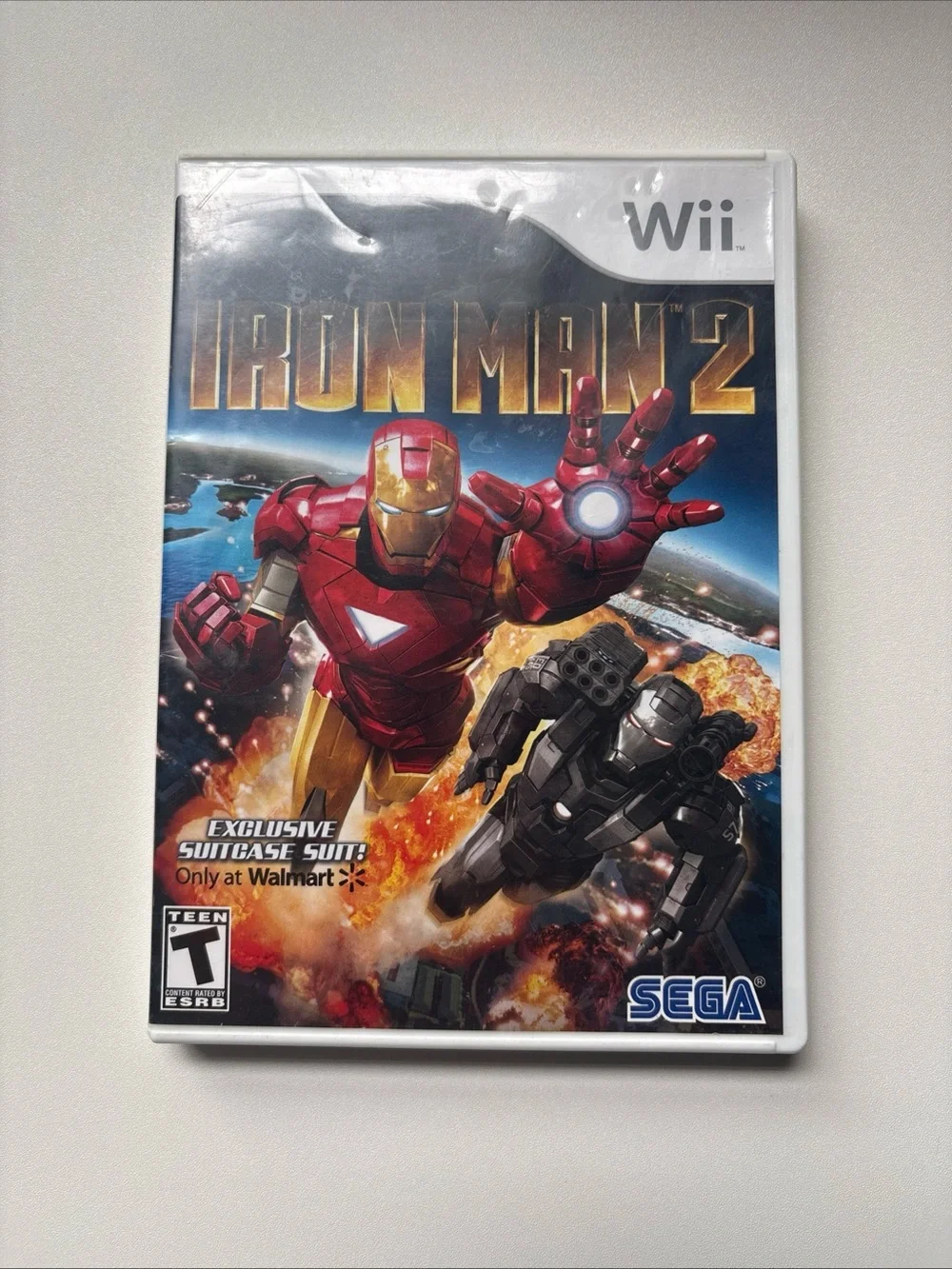 Wii Iron Man 2 Video Game by SEGA - Red‎